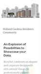 Mobile Screenshot of hollandgardens.org